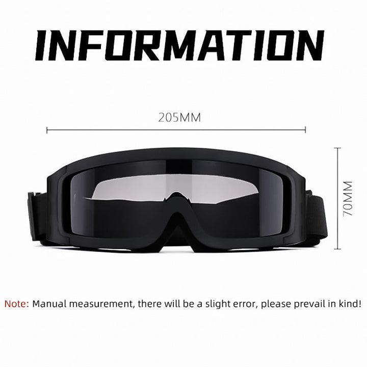 Lisslune | Mistview Safety Glasses Overlay – For Spectacle Wearers with Replaceable Lenses