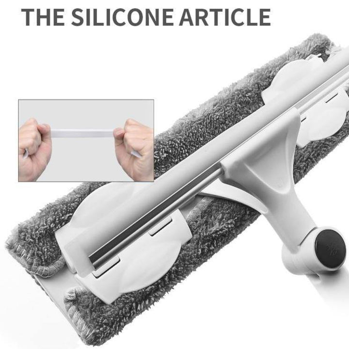Lisslune | Long Handle Rotating Easy Window Cleaner Mop