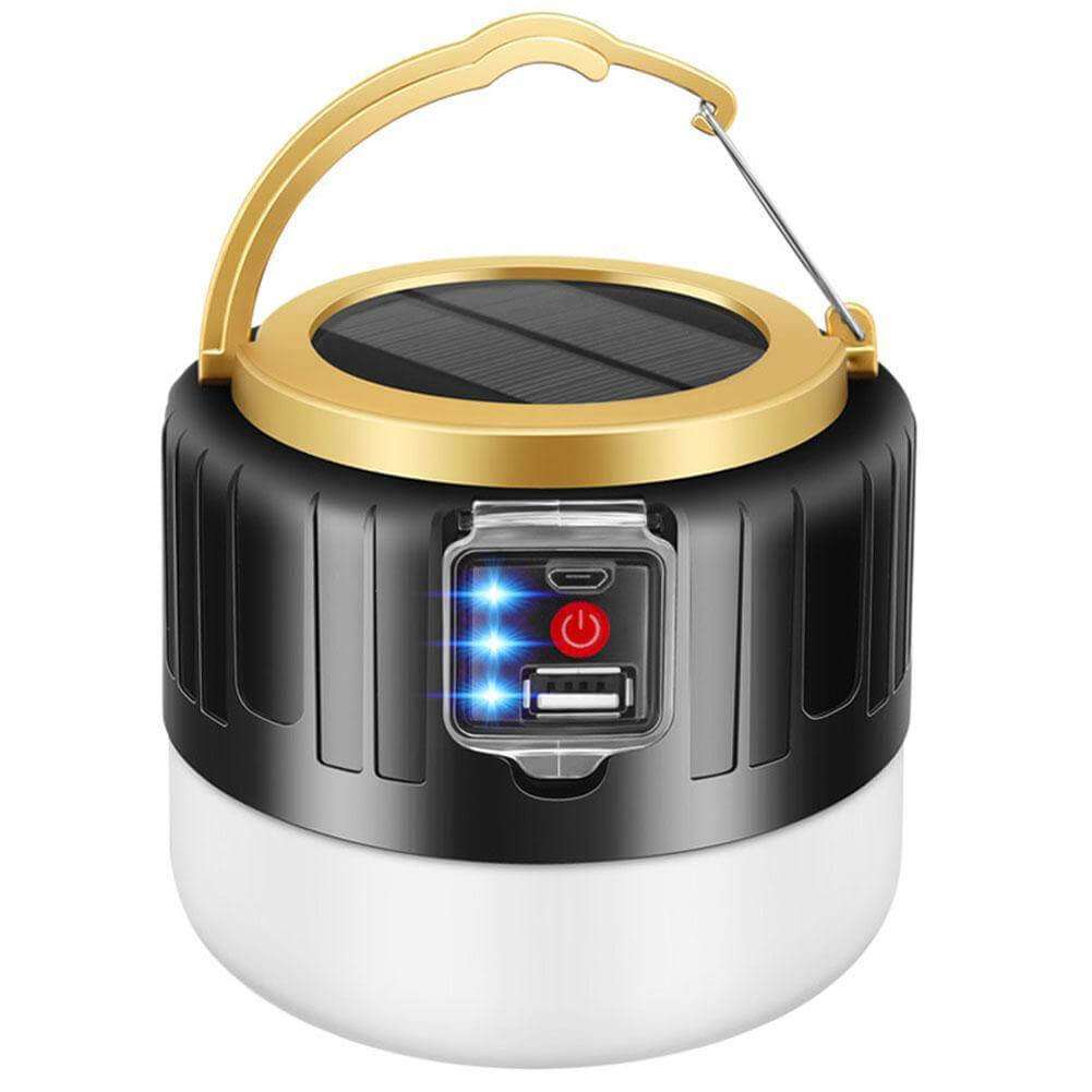 Lisslune | Weatherproof Solar Rechargeable Camping LED Lamp