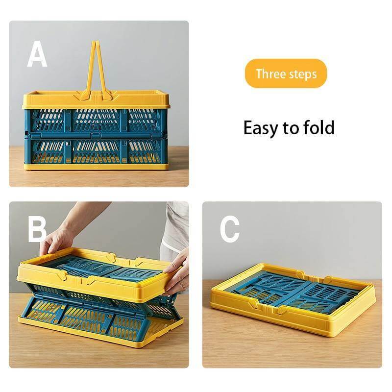 Lisslune | Foldable Easy Shopping Folding Basket