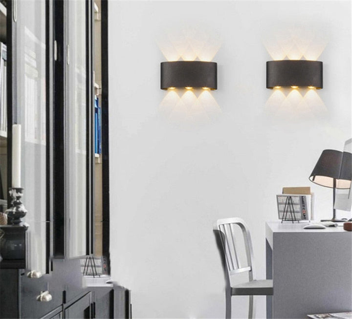 Lisslune | Modern Waterproof LED Wall Light for Indoor and Outdoor | Stylish and Energy-Efficient Lighting