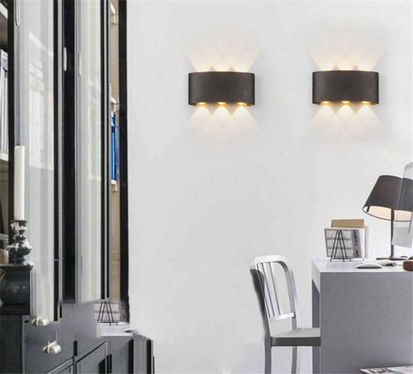 Lisslune | Modern Waterproof LED Wall Lamp for Indoor & Outdoor