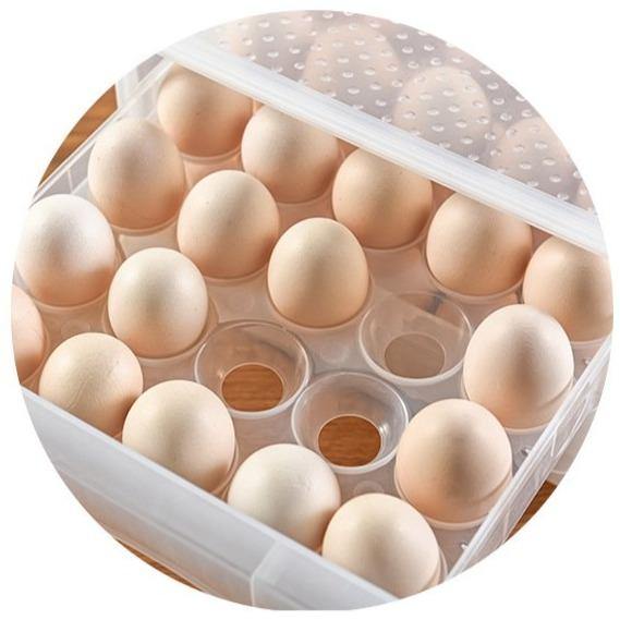 Lisslune | Transparent Egg Storage Drawer Container