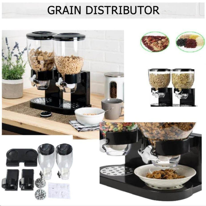 Lisslune | Simple Easy Grain Breakfast Cereal Dispenser