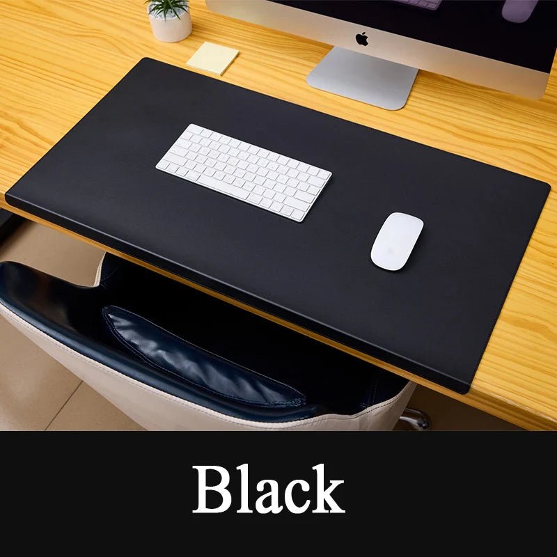 Lisslune | RESTEDGE – Ergonomic PU Leather Desk Pad with Wrist & Elbow Support