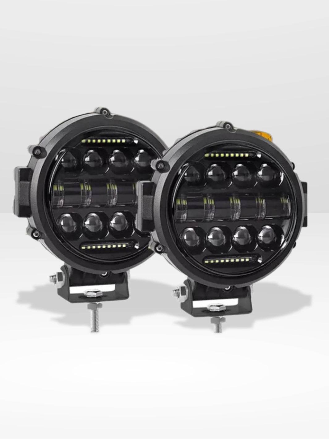 Lisslune | High Power LED Driving Light 7" | Long-Range Car & 4x4 Spotlight