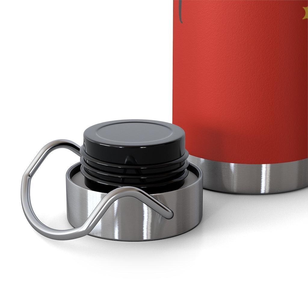Lisslune | Merry Moments 22 Oz Stainless Steel Insulated Holiday Water Bottle