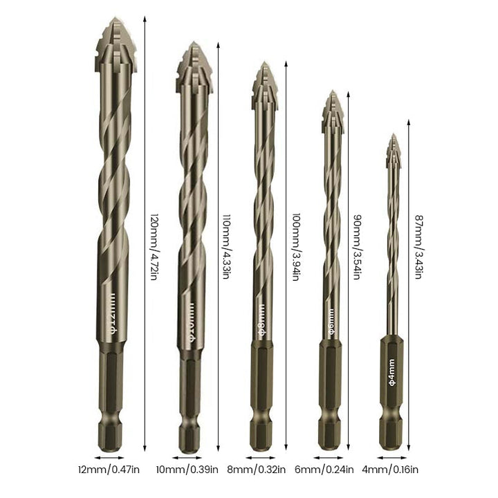 Lisslune | New Four-Blade Saw Cutter Eccentric Drill