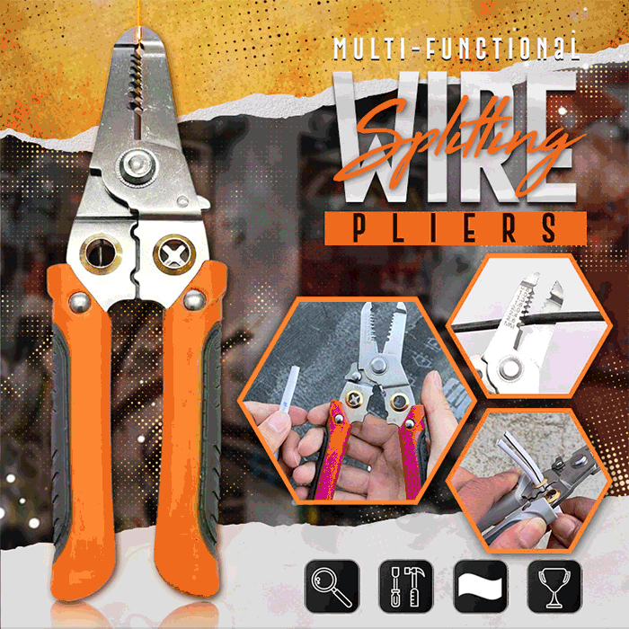 Lisslune | Professional Electrician Multifunctional Wire Splitting Pliers
