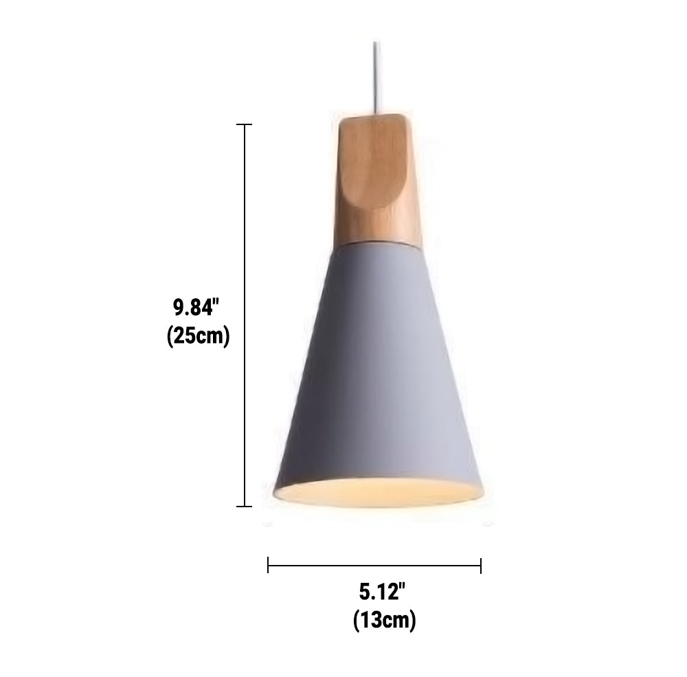 Lisslune | Minimalistic Wooden Pendant Light | NordicLight