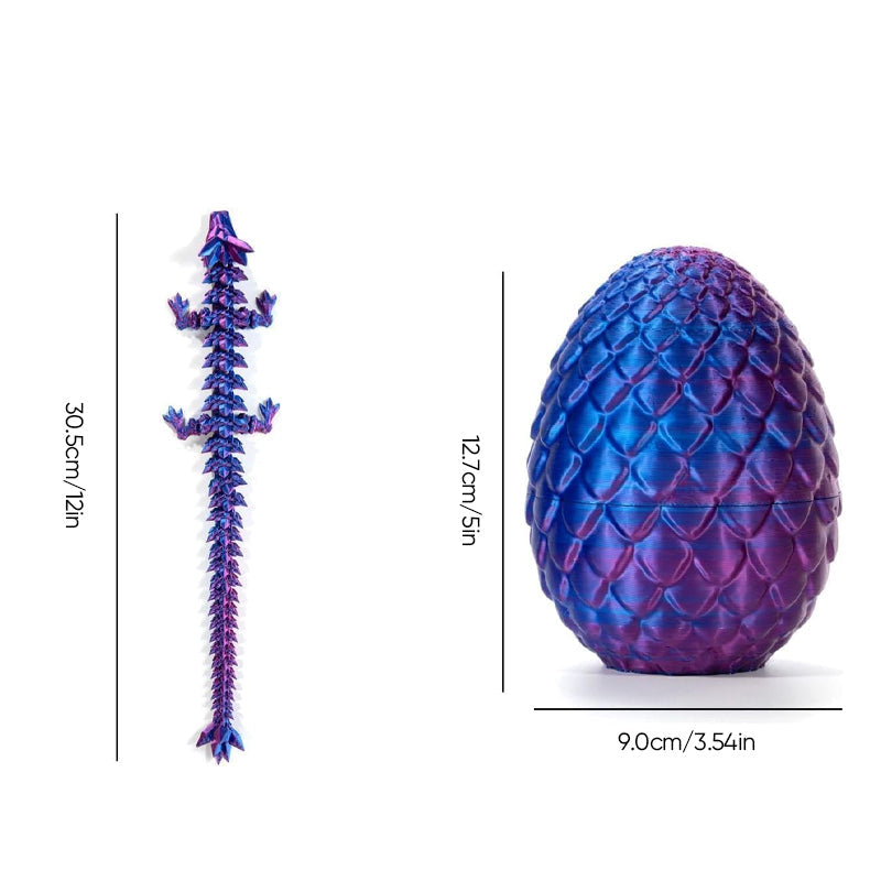 Lisslune | Gemstone Dragon Egg Ornaments