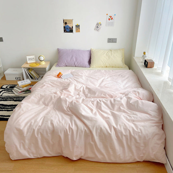 Rynx Aesthetic Pastel Color Combo Bedding Set