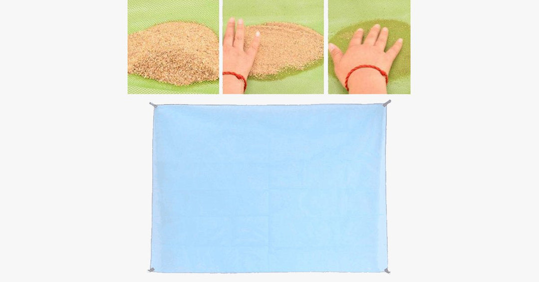 Lisslune | Magic sand-free mat - Multipurpose mat - Durable & Compact - Perfect companion for beach, travel, hiking, camping