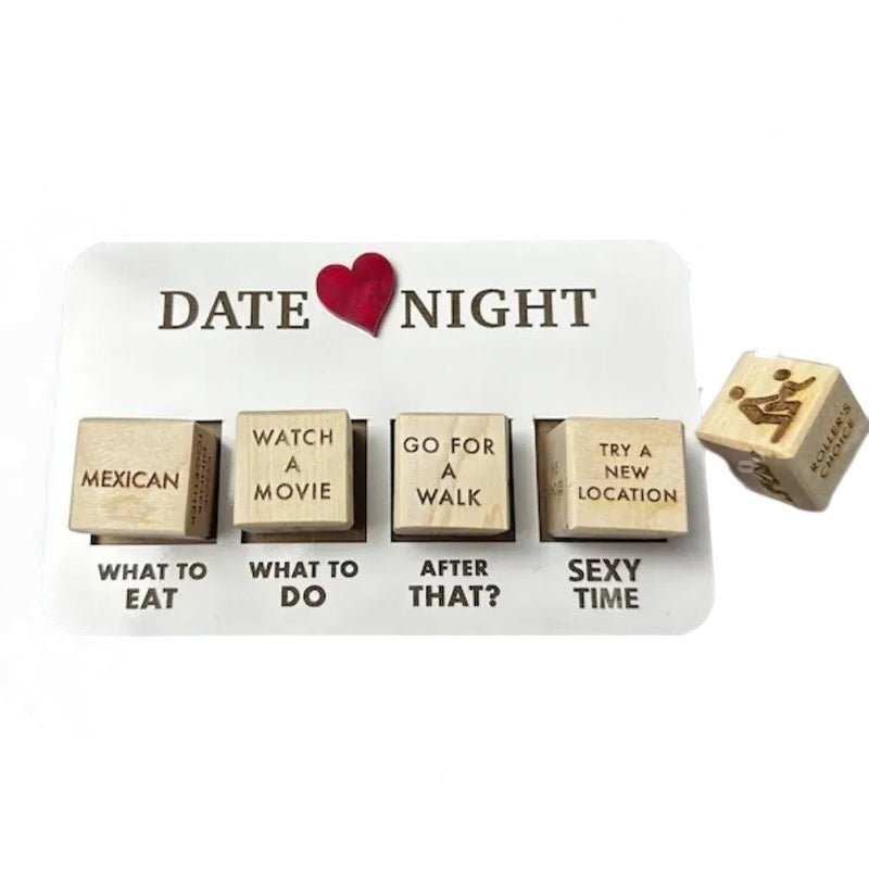 Lisslune | AmoréLuxe Date Night Dice | Fun relationship dice game for couples and romantic evenings