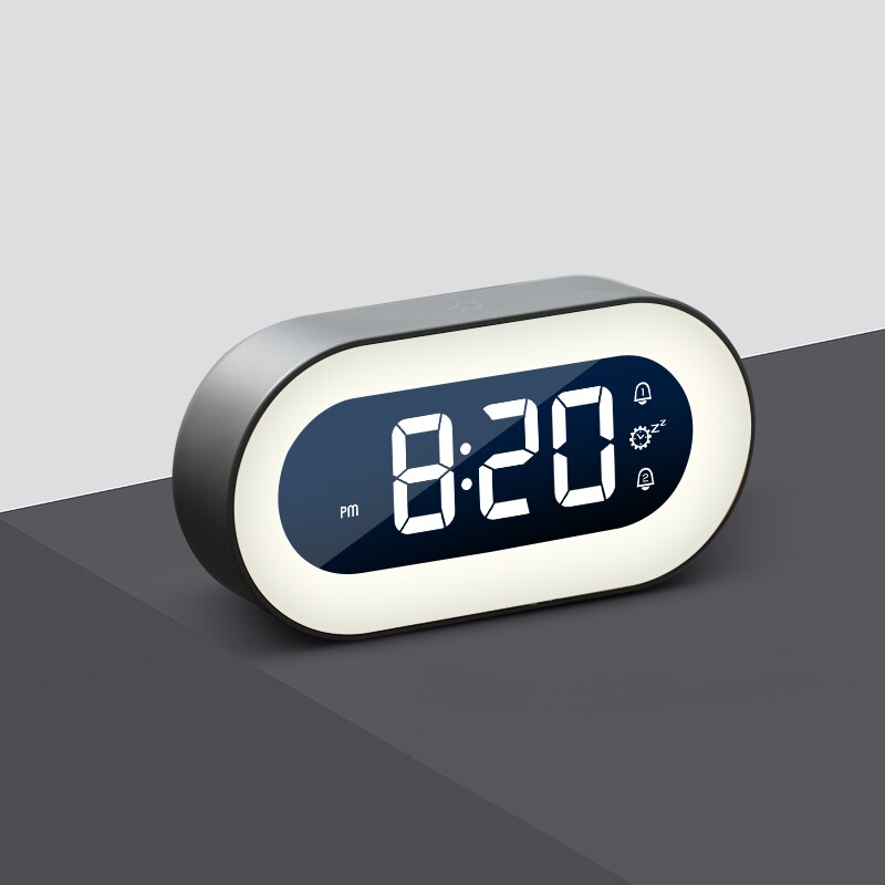 Lisslune | Digital Alarm Clock with Nightlight – Lumino