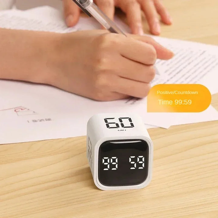 Lisslune | Time Cube SlimTimer – Portable LED Dice Timer with Motion Sensor