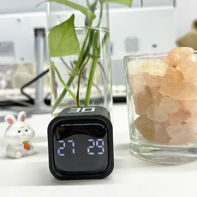 Lisslune | Time Cube SlimTimer – Portable LED Dice Timer with Motion Sensor