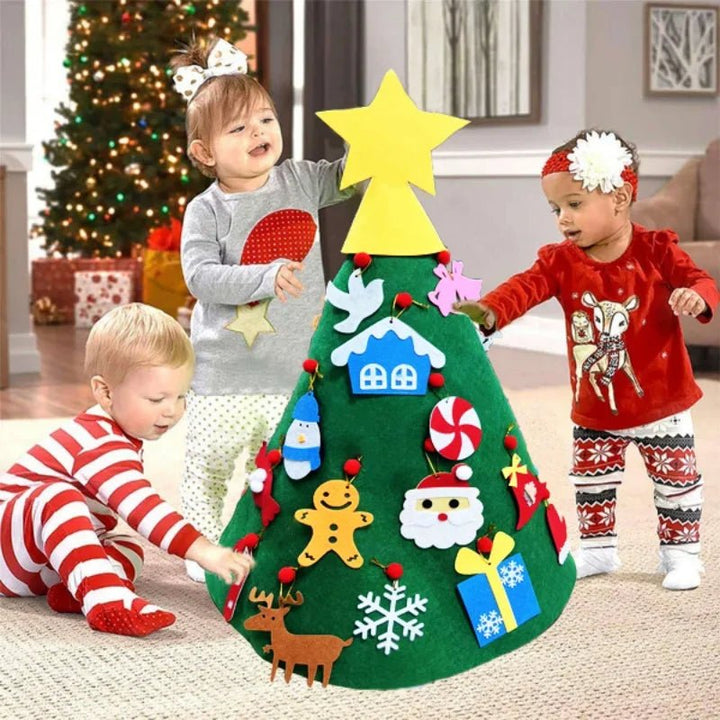 Lisslune | DIY Christmas Ornaments for Kids - Handmade Christmas Tree Wall Decor
