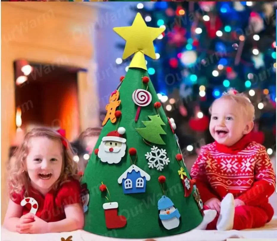 Lisslune | DIY Christmas Ornaments for Kids - Handmade Christmas Tree Wall Decor