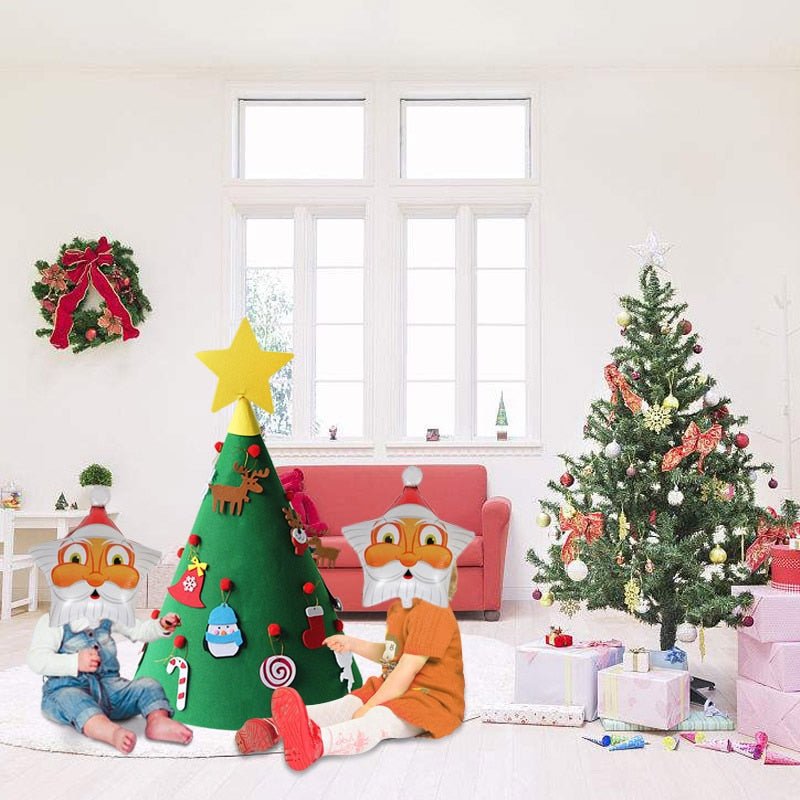 Lisslune | DIY Christmas Ornaments for Kids - Handmade Christmas Tree Wall Decor