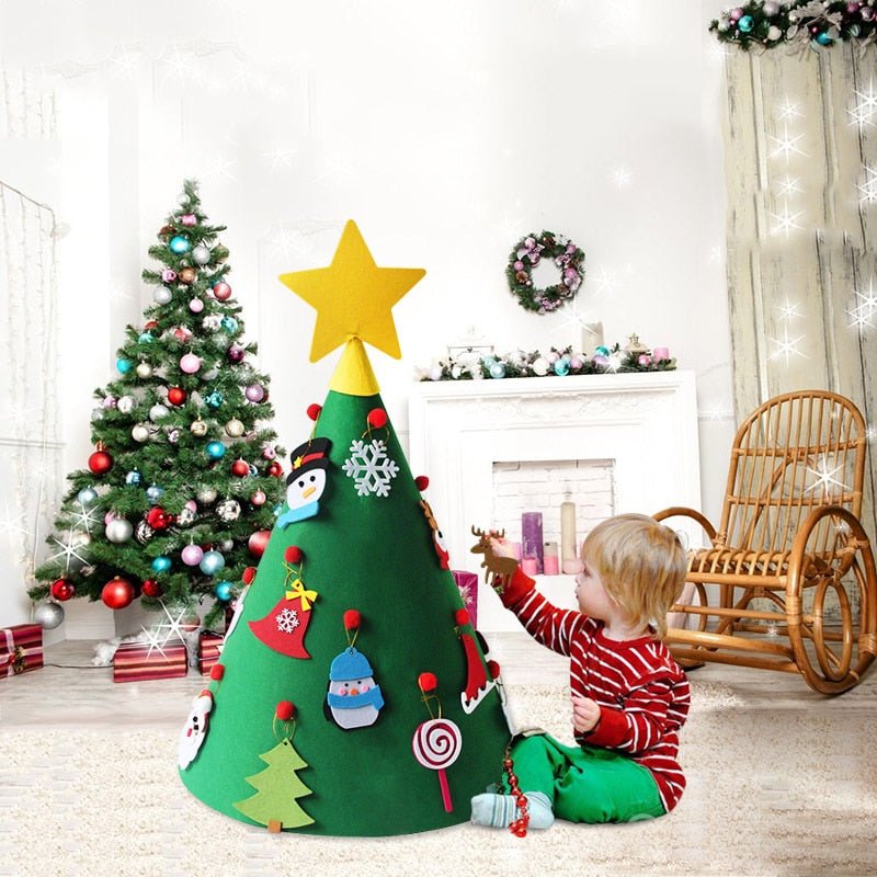 Lisslune | DIY Christmas Ornaments for Kids - Handmade Christmas Tree Wall Decor