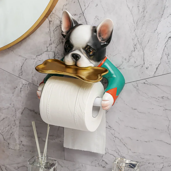 Lisslune | Funny Dog Toilet Paper Holder