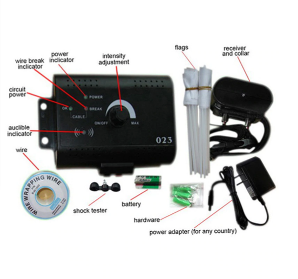 Lisslune | Gps Wireless Electric Dog Fence | Invisible Fence
