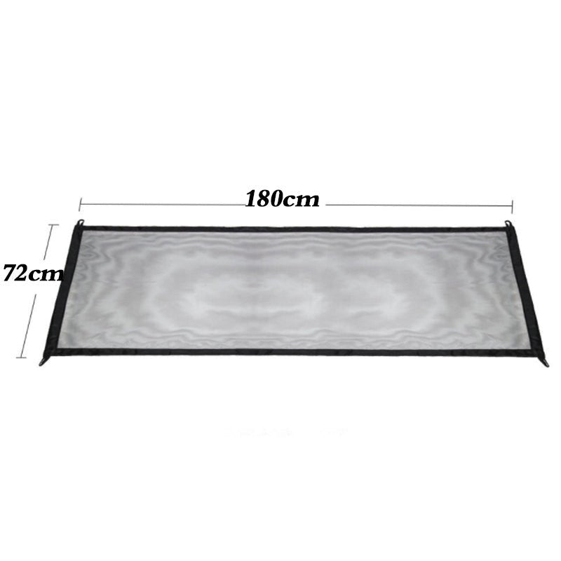 Lisslune | CLEARSPAN Guard – No-Drill Nylon Barrier for Quick Installation