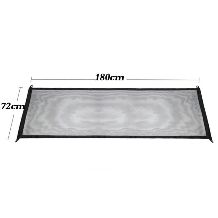 Lisslune | CLEARSPAN Guard – No-Drill Nylon Barrier for Quick Installation