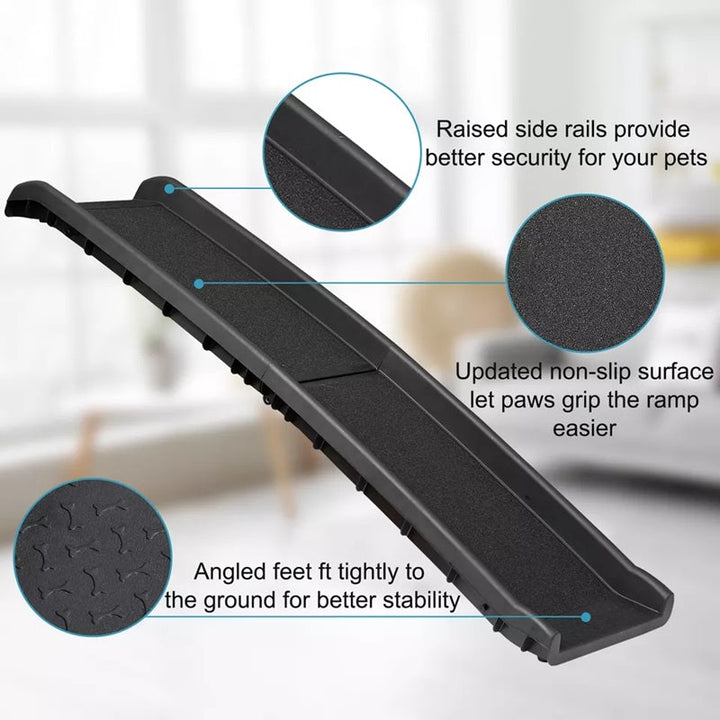 Lisslune | Foldable Pet Ramp with Non-Slip Surface