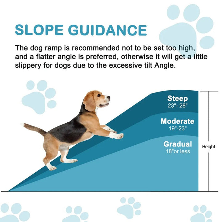 Lisslune | Foldable Pet Ramp with Non-Slip Surface