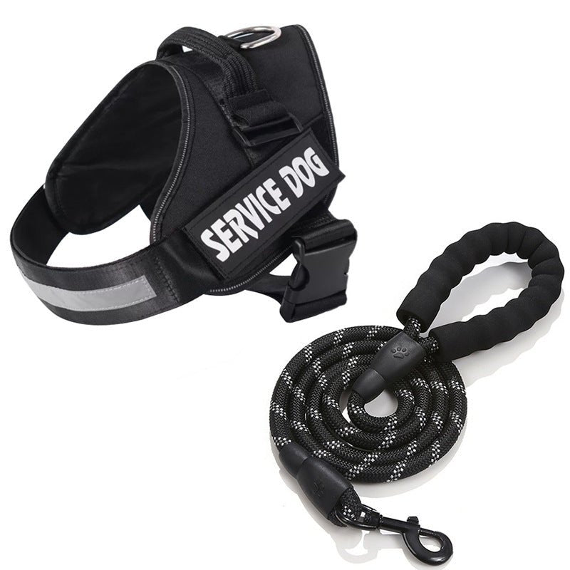 Lisslune | Dogsafe Harness – Reflective, No-Pull Dog Harness with Personalizable Name Tag