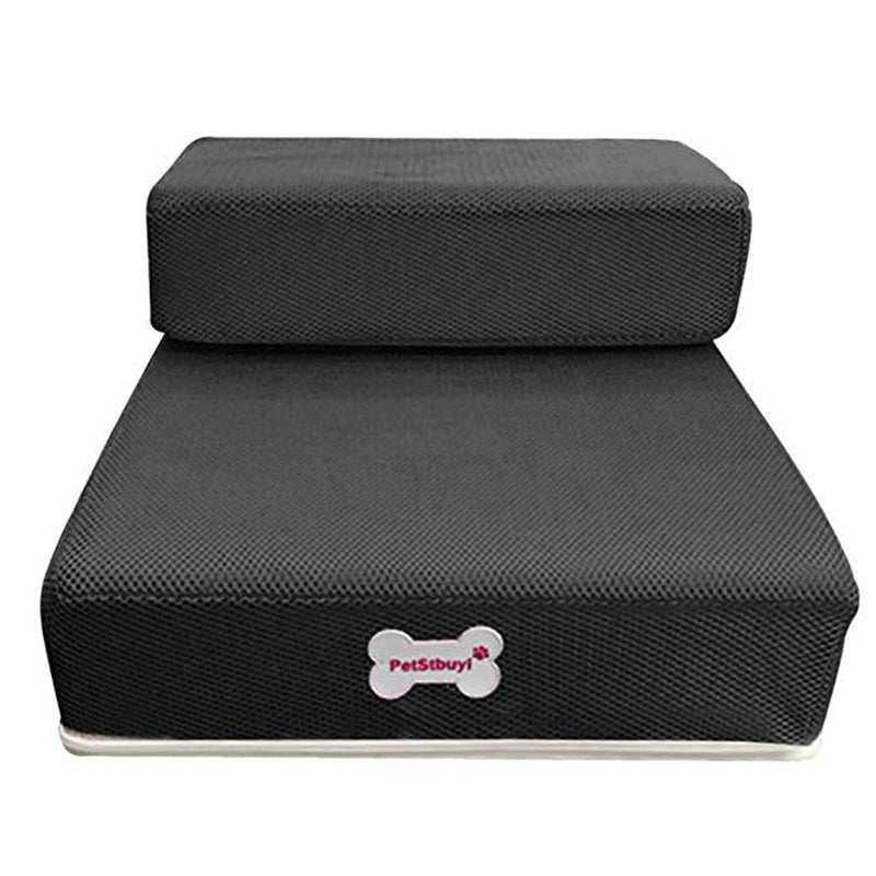 Lisslune | HOPHAVEN – Soft Foam Pet Stairs for Safe Couch & Bed Access