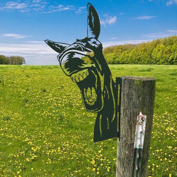 Lisslune | WildPost - Metal Dyresilhouette Fence Caps