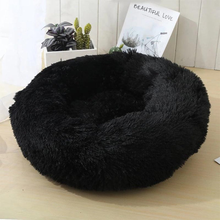 Lisslune | Cozy Retreat: Plush House-Shaped Calming Bed for Cats and Dogs