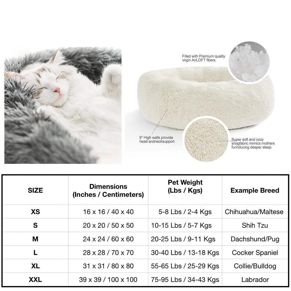 Lisslune | Cozy Retreat Luxury Pet Bed - An Oasis of Comfort