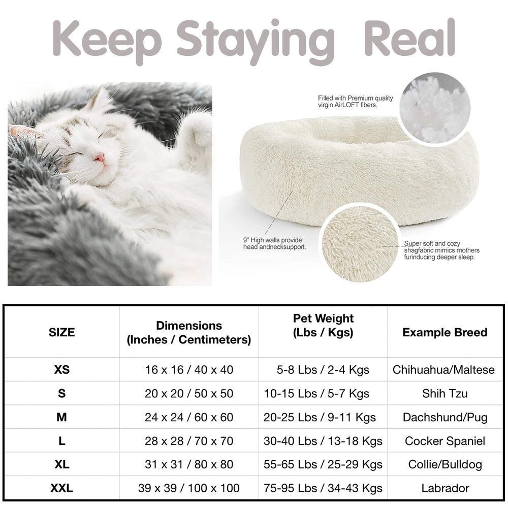 Lisslune | Ultimate Comfort Pet Bed for Cats and Dogs