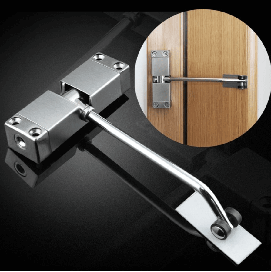 Lisslune | Adjustable Stainless Steel Automatic Door Hinge