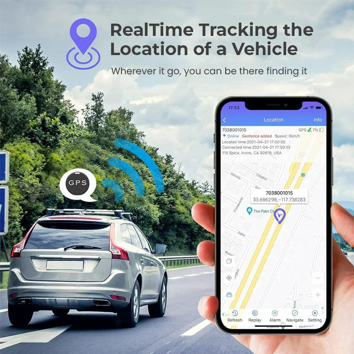 Lisslune | MicroMag Tracker | Mini magnetic GPS tracker