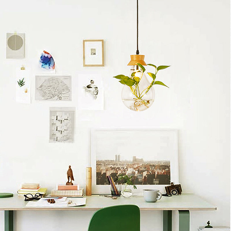 Lisslune | FloraGlow Pendant Light – Stylish Lighting with Integrated Plant Holder