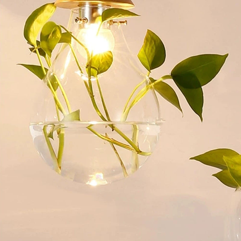 Lisslune | FloraGlow Pendant Light – Stylish Lighting with Integrated Plant Holder