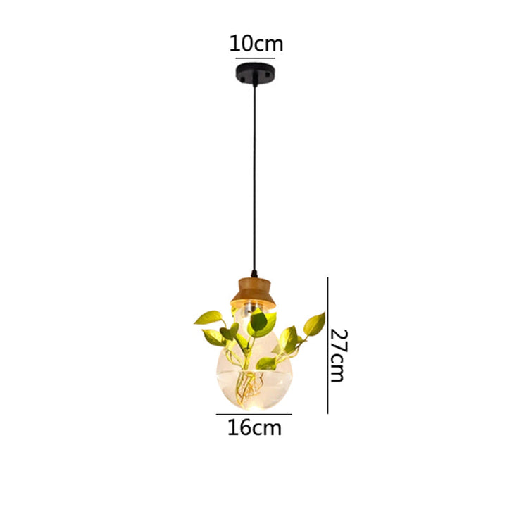 Lisslune | FloraGlow Pendant Light – Stylish Lighting with Integrated Plant Holder