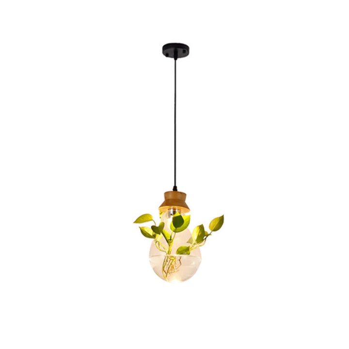 Lisslune | FloraGlow Pendant Light – Stylish Lighting with Integrated Plant Holder