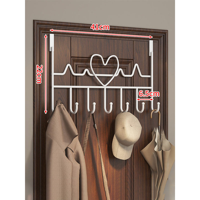 Lisslune | Door hooks - SpaceSaver - Behind the door storage - Efficient & Practical