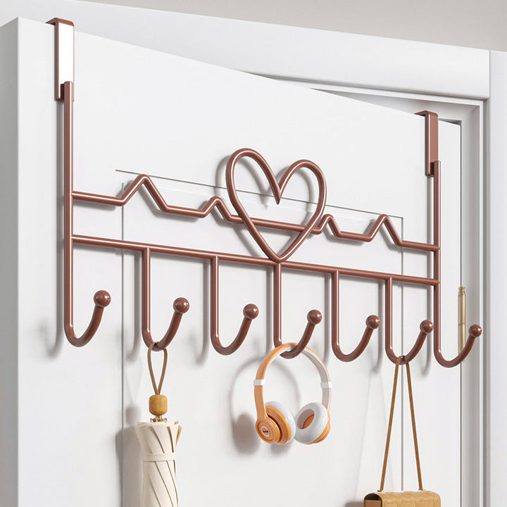 Lisslune | Door hooks - SpaceSaver - Behind the door storage - Efficient & Practical