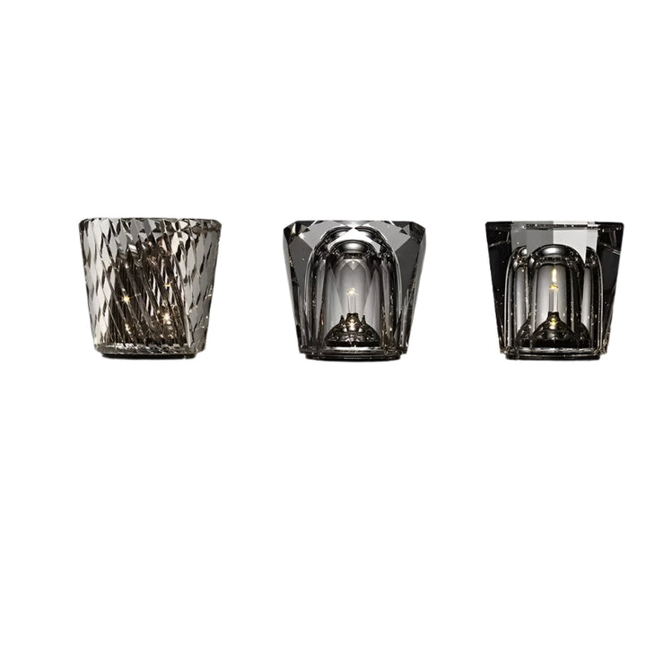 Lisslune | Lunara cordless LED crystal table lamp – Faceted mood lighting