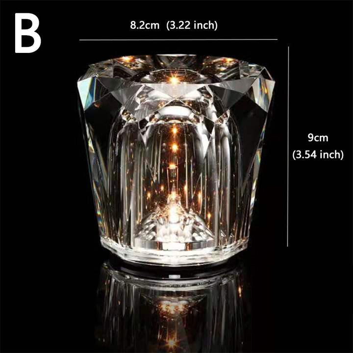 Lisslune | Crystal Lamp Wireless Table Lamp