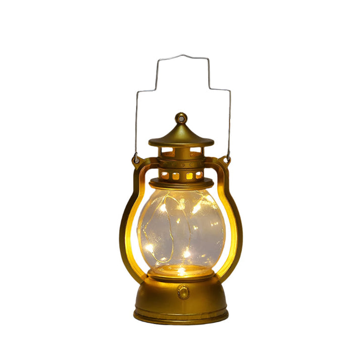 Lisslune | VintageGlow Round Lantern – Warm Ambient Light