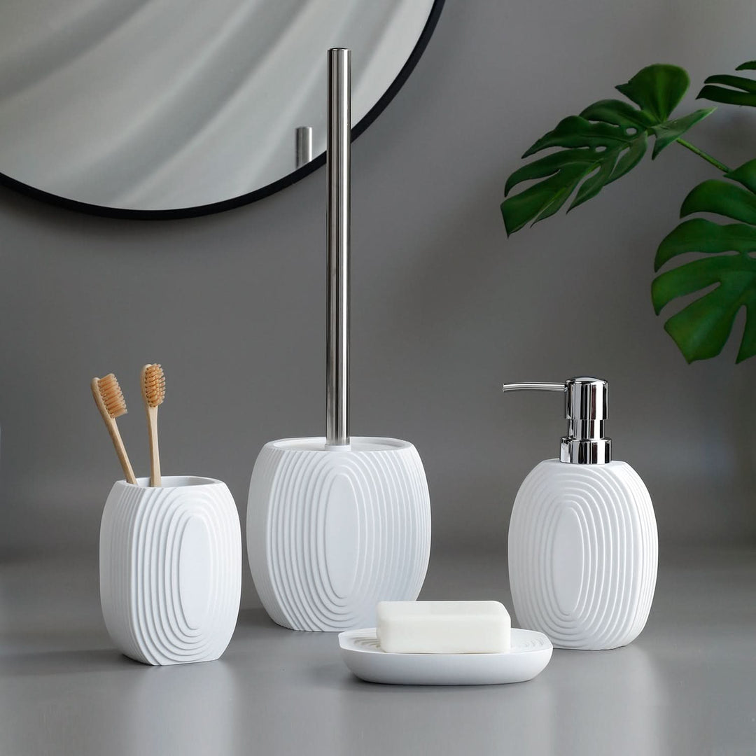 Lisslune | BathLux - 4-piece bathroom accessories set