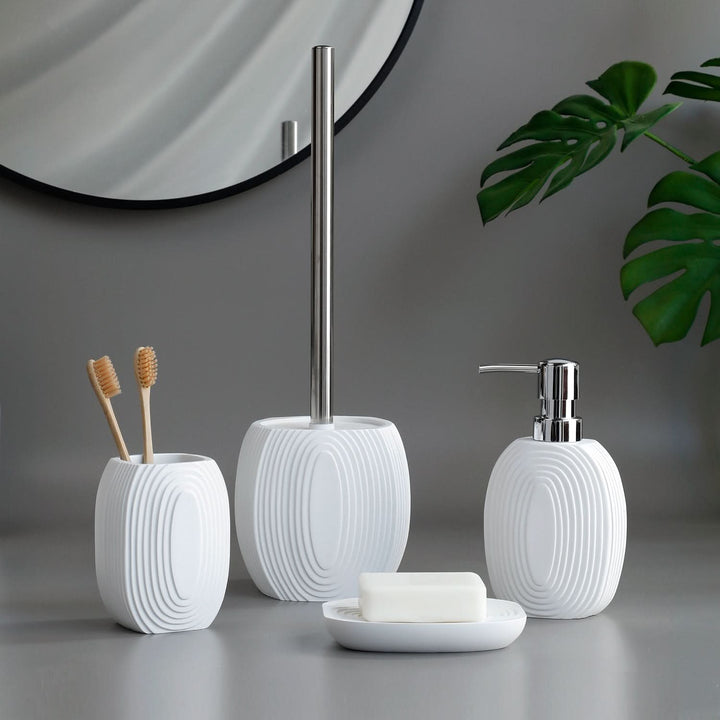 Lisslune | BathLux - 4-piece bathroom accessories set
